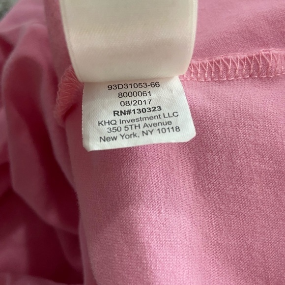 Kate Spade Girls Bubblegum Pink Embroidered Rose Dress - Picture 10 of 11